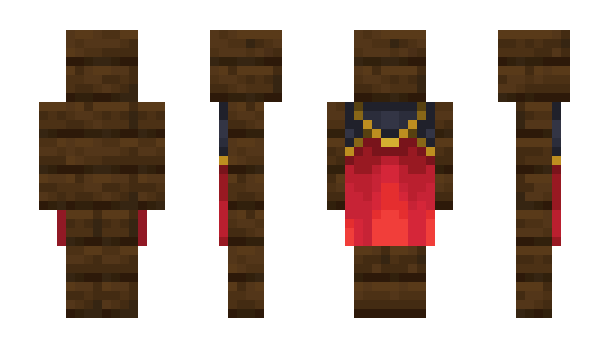 Minecraft skin DarkOakPlanks