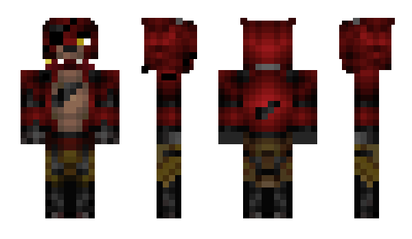 Minecraft skin Foxy4