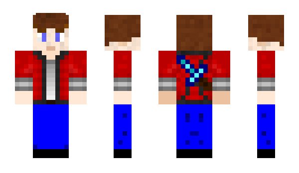 Minecraft skin Swordsman_John