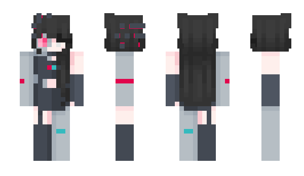 Minecraft skin kvati