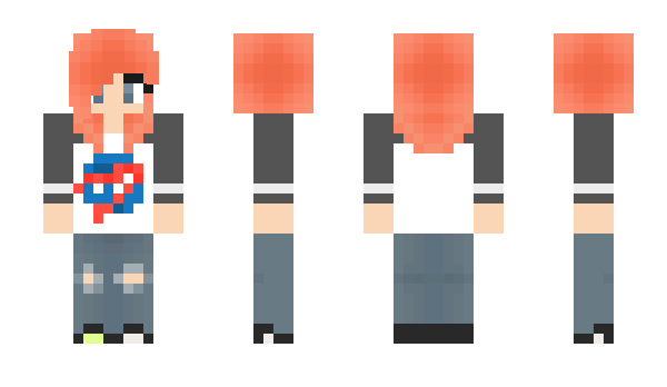 Minecraft skin augustjellyfish
