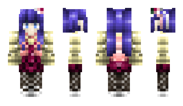 Minecraft skin moni_tor