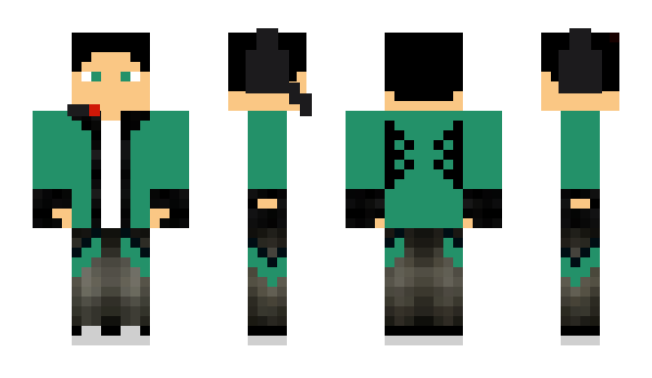 Minecraft skin OkraN