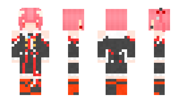 Minecraft skin miki_V