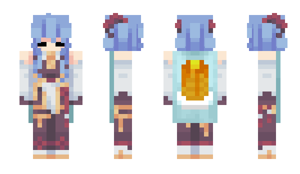 Minecraft skin Skirh