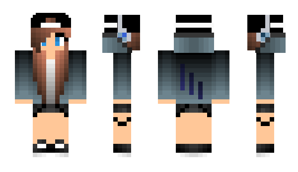 Minecraft skin Gamergirl098