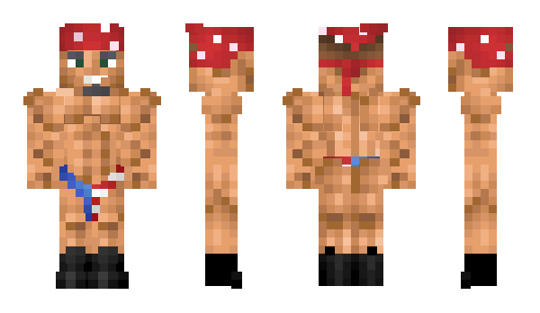 Minecraft skin Cubman
