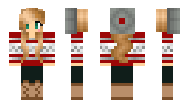 Minecraft skin Lisyyy