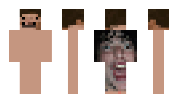 Minecraft skin JustHeck