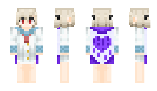 Minecraft скин по нику GalGameGod0721