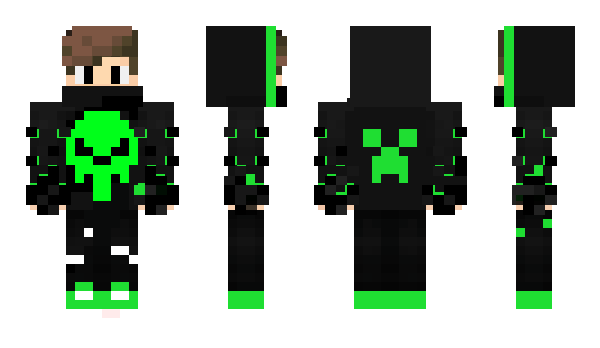 Minecraft skin warwolf00