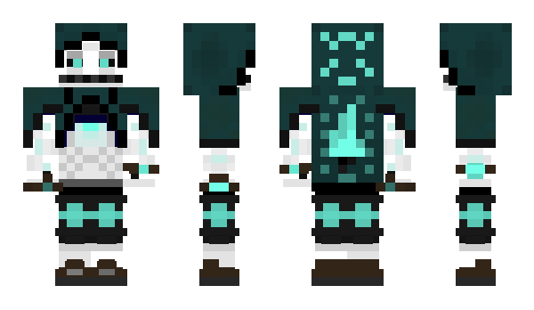 Minecraft skin AbyssGuard