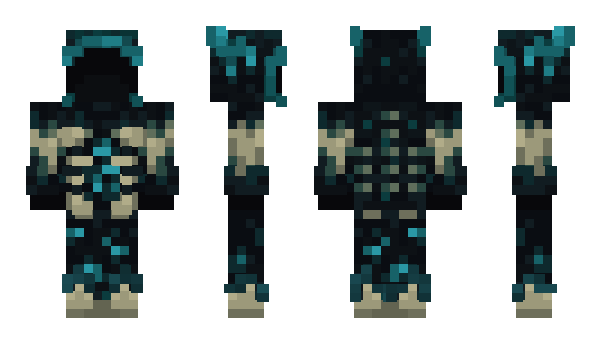 Minecraft skin Zenomorph