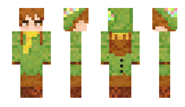 Minecraft скин по нику Elowynne