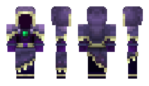 Minecraft skin purpleLegend