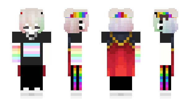 Minecraft скин по нику ellevasia