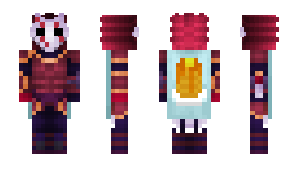 Minecraft скин по нику Mirai76