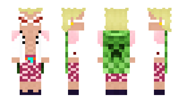 Minecraft skin D_Q_Doflamingo