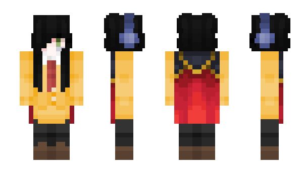 Minecraft skin Mokolamagica