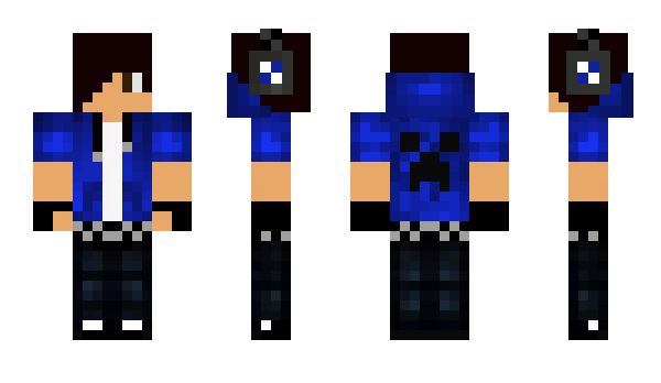 Minecraft skin XxBlueSwordxX