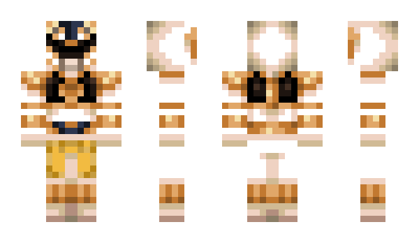 Minecraft skin Daxterkiskae