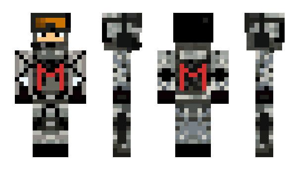 Minecraft skin 1Merkrof1