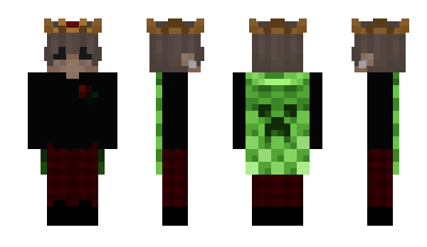 Minecraft skin itzacrown