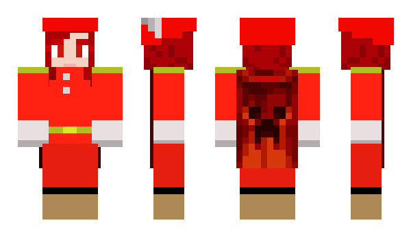 Minecraft skin Redmage1000