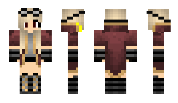 Minecraft skin Lorelia