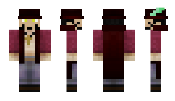 Minecraft skin Monstrp