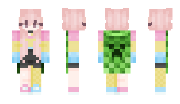 Minecraft skin Unicorn_ABDL