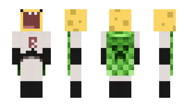 Minecraft скин по нику NewWork