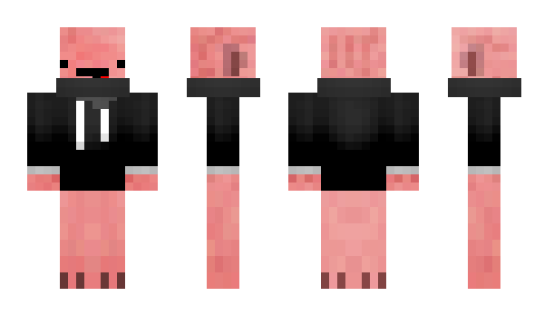 Minecraft skin PigLikesBacon