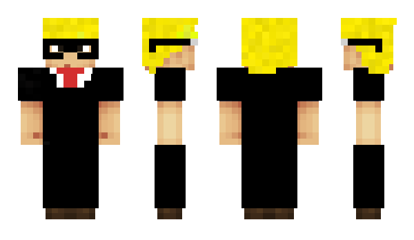 Minecraft skin Bender