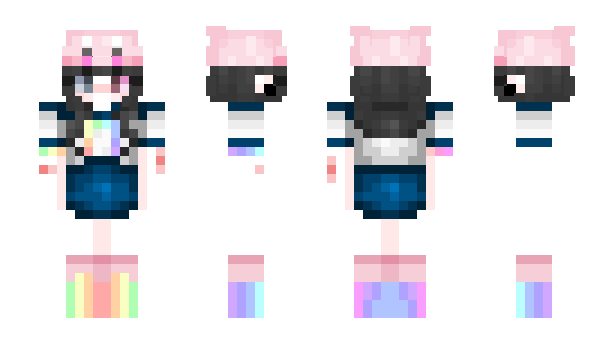 Minecraft скин по нику vanillagirl