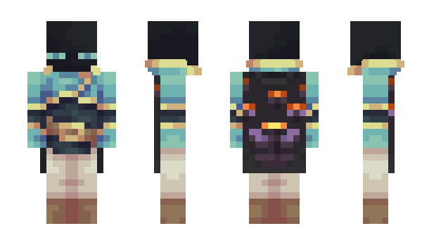 Minecraft skin Bablues