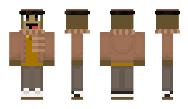 Minecraft скин по нику JanDasToastbrot