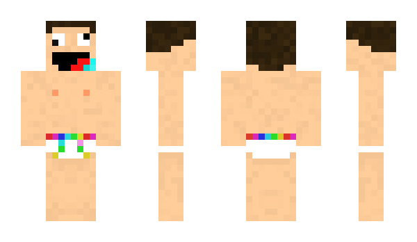 Minecraft skin UnderwearDood