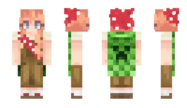 Minecraft skin DaLilRed