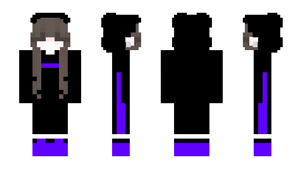 Minecraft skin PrettyPurple