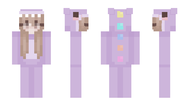 Minecraft скин по нику SkittleCube