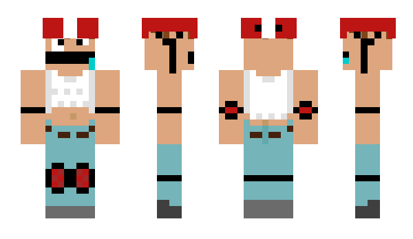 Minecraft skin Zerix