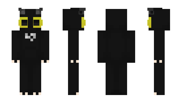 Minecraft skin Axolotl_fox