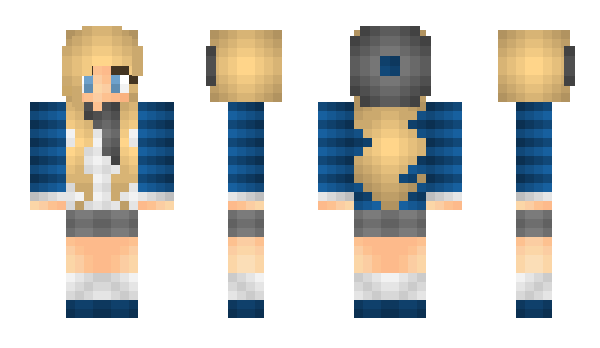 Minecraft skin Aube_