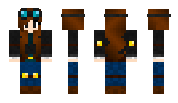 Minecraft skin MissKlara