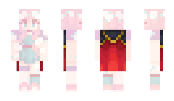 Minecraft skin Cyaann