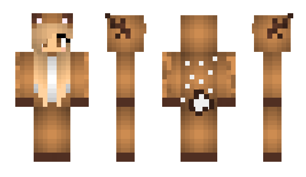 Minecraft скін по ніку LittleFawn22