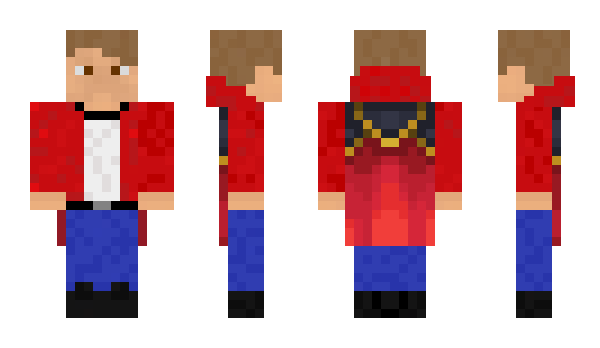 Minecraft skin Obsidian_AX