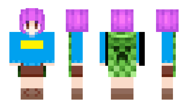 Minecraft skin Cele_Ren4