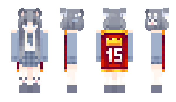 Minecraft skin kureyu